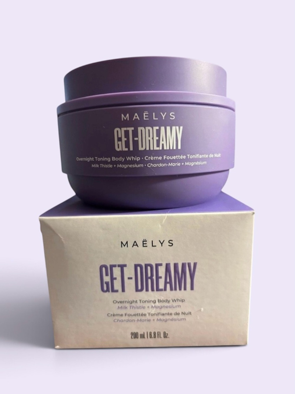 Maelys Get Dreamy Overnight Toning Body Whip 6.8 oz Firming & toning cream - Picture 2 of 6
